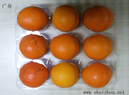 九粒橙子吸塑底托