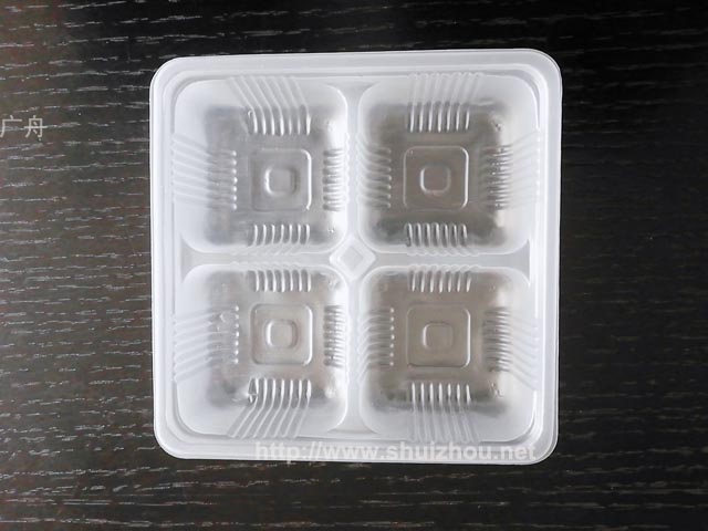 PP青团四格吸塑底托